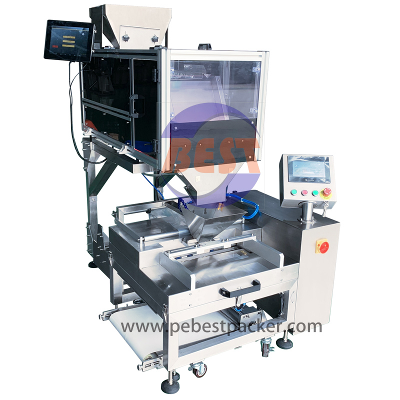 machine vision packaging Count Machine Packaging with Tubular Plastic Vision Bag