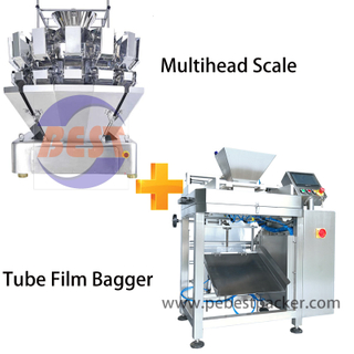Potato Chips, Puff, Popcorn Plantain Snack Food Snack Weighing Packing Machine